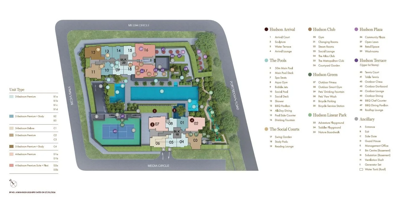 Hudson Place site plan